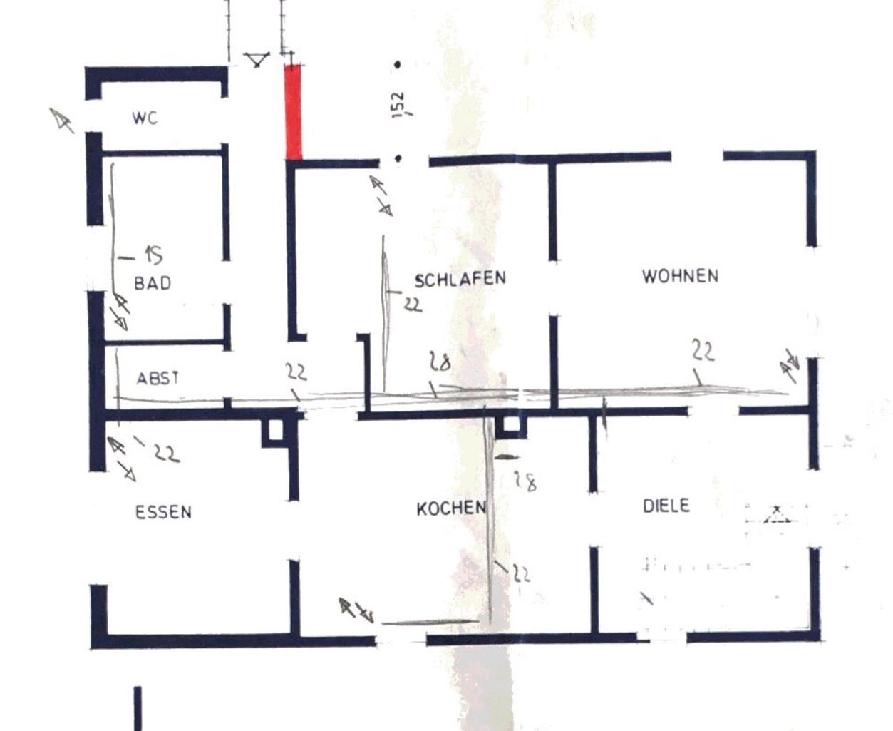 Modernisierungsbedürftiges Ein- bis Zweifamilien Hofreite in Bad Endbach- OT zu Verkaufen!