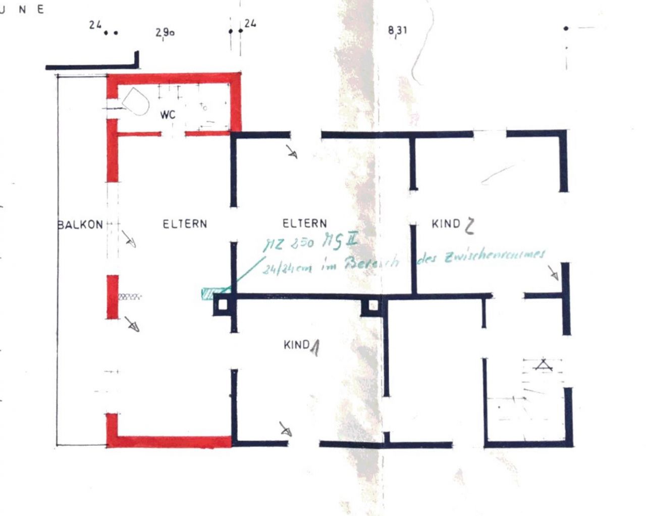 Modernisierungsbedürftiges Ein- bis Zweifamilien Hofreite in Bad Endbach- OT zu Verkaufen!