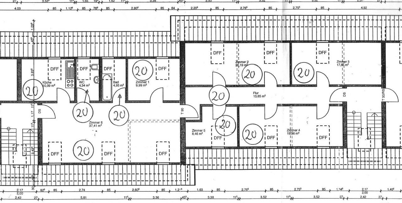 Ideale Fünf-  Zimmer Wohnung für Familien oder WG in Gießen