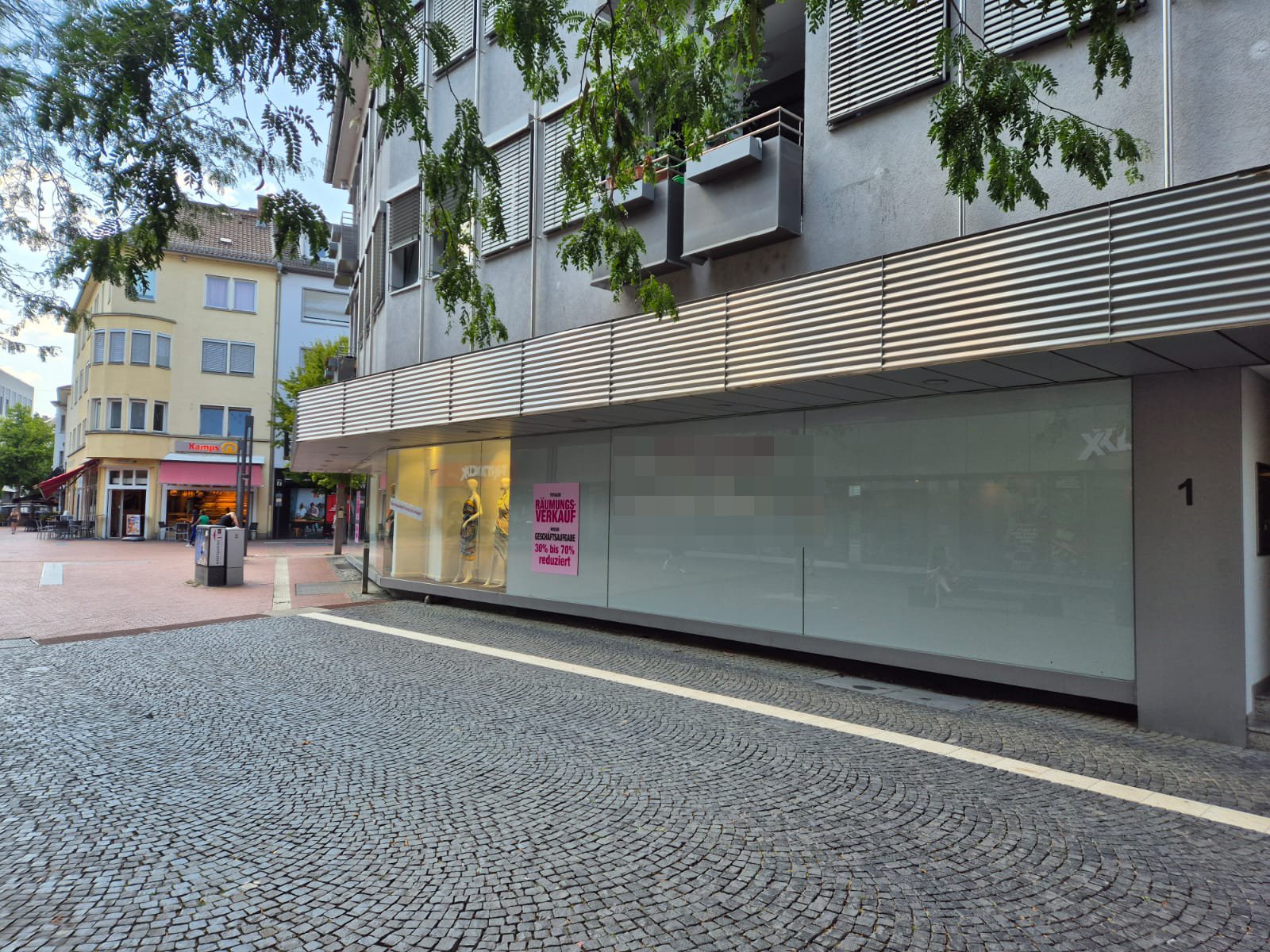 Attraktive Verkaufsfläche in Top-Lage der Gießener Innenstadt – 202 m² direkt Neuenweg/Kreuzplatz/Seltersweg