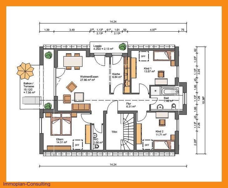 Dachgeschoss_Vorderhaus Dachgeschoss_Vorderhaus