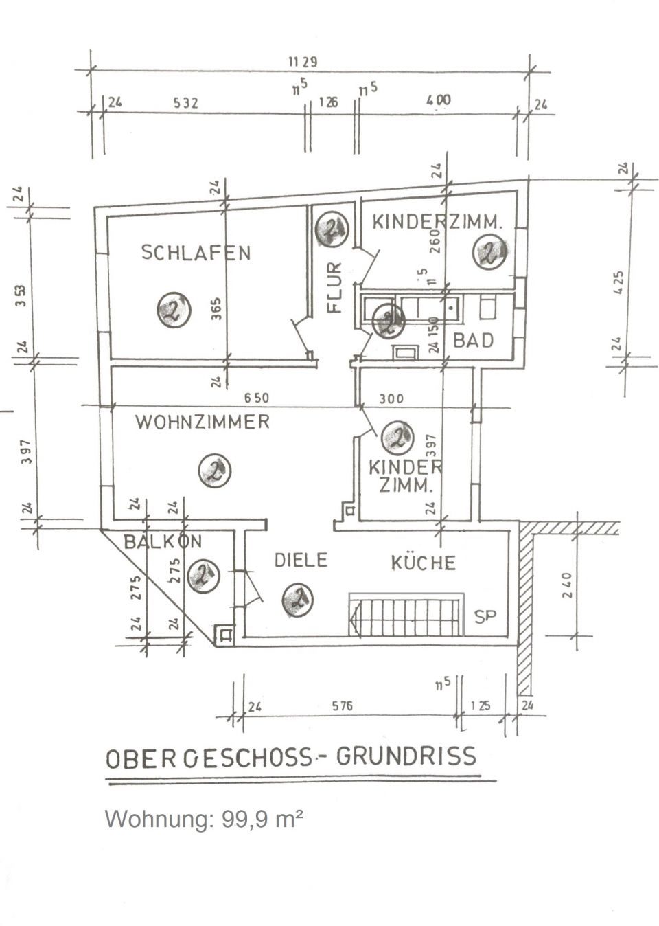 Grundriss Wohnung