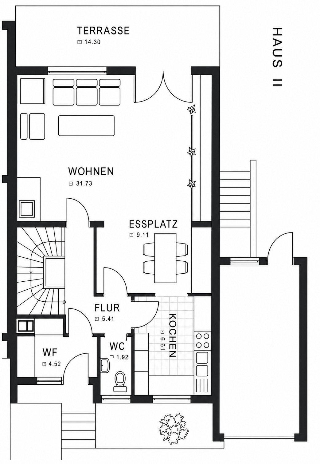 Grundriss Erdgeschoss Grundriss Erdgeschoss